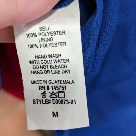 Altar'd State Women Monroe Sleeveless Ruffle Royal Blue Mini Dress SZ Medium NWT - Picture 11 of 14